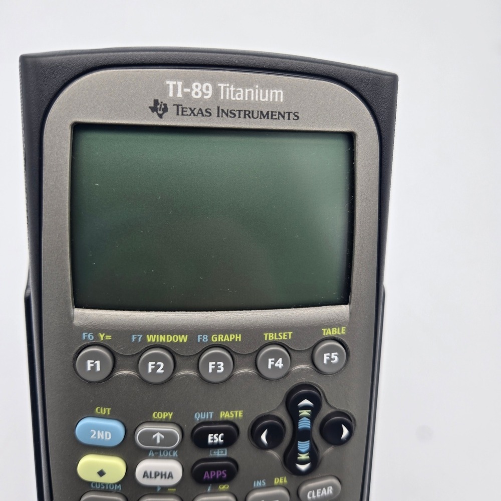 TI-89 Titanium Graphing Scientific Calculator Black Tested Working - Picture 3 of 10